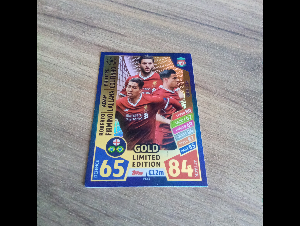 Match attax Trio card 2017/18